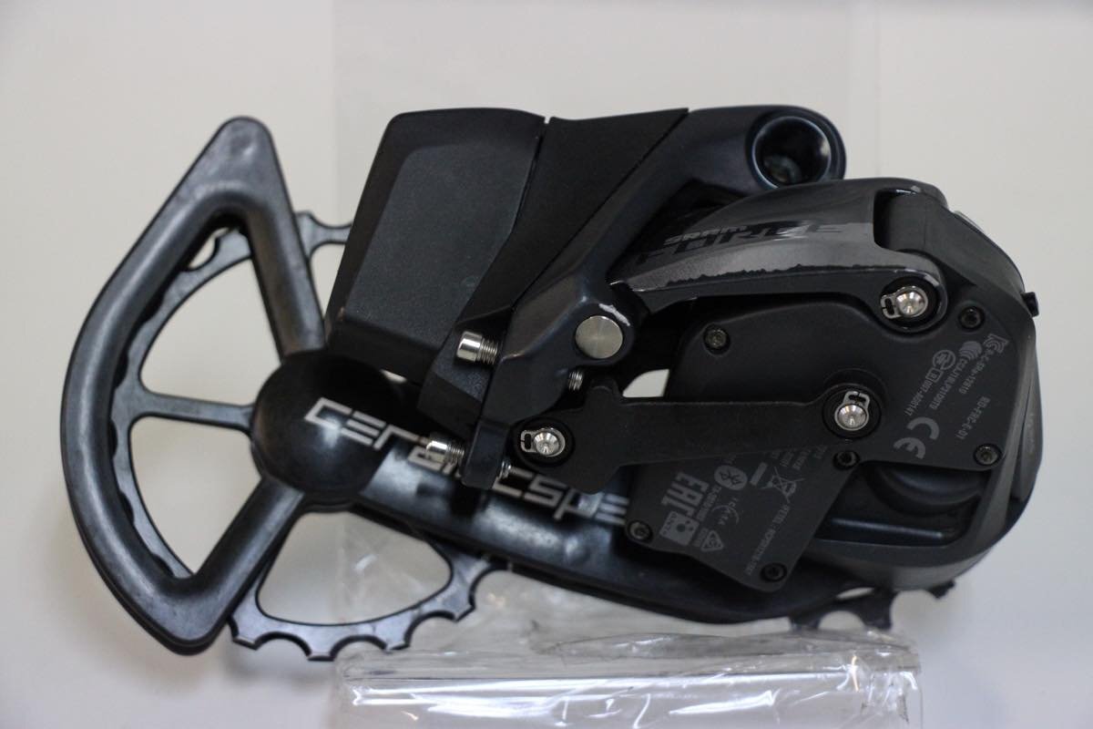 ★SRAM スラム FORCE e-TAP AXS 12s ceramicspped ビッグプーリー換装 リアディレイラー