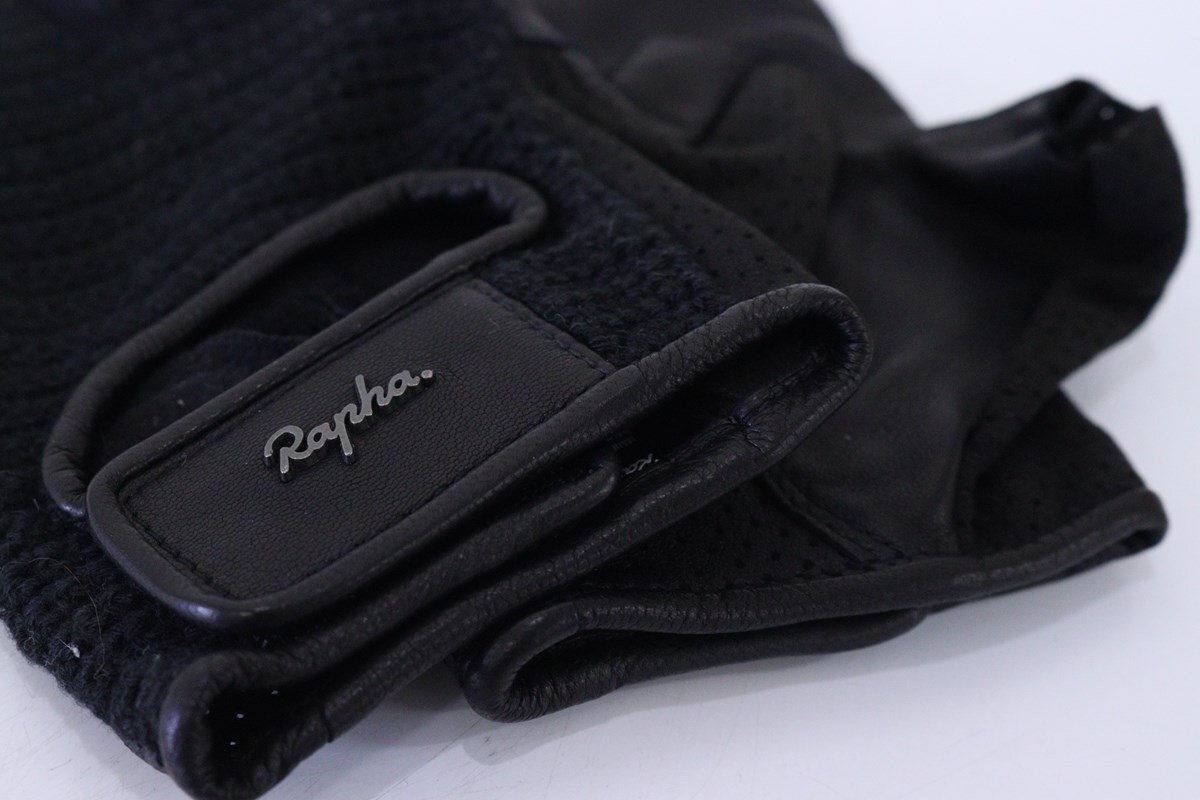 ▽Rapha ラファ CLASSIC CROCHET MITTS ハーフフィンガーグローブ Lサイズ 美品の画像5