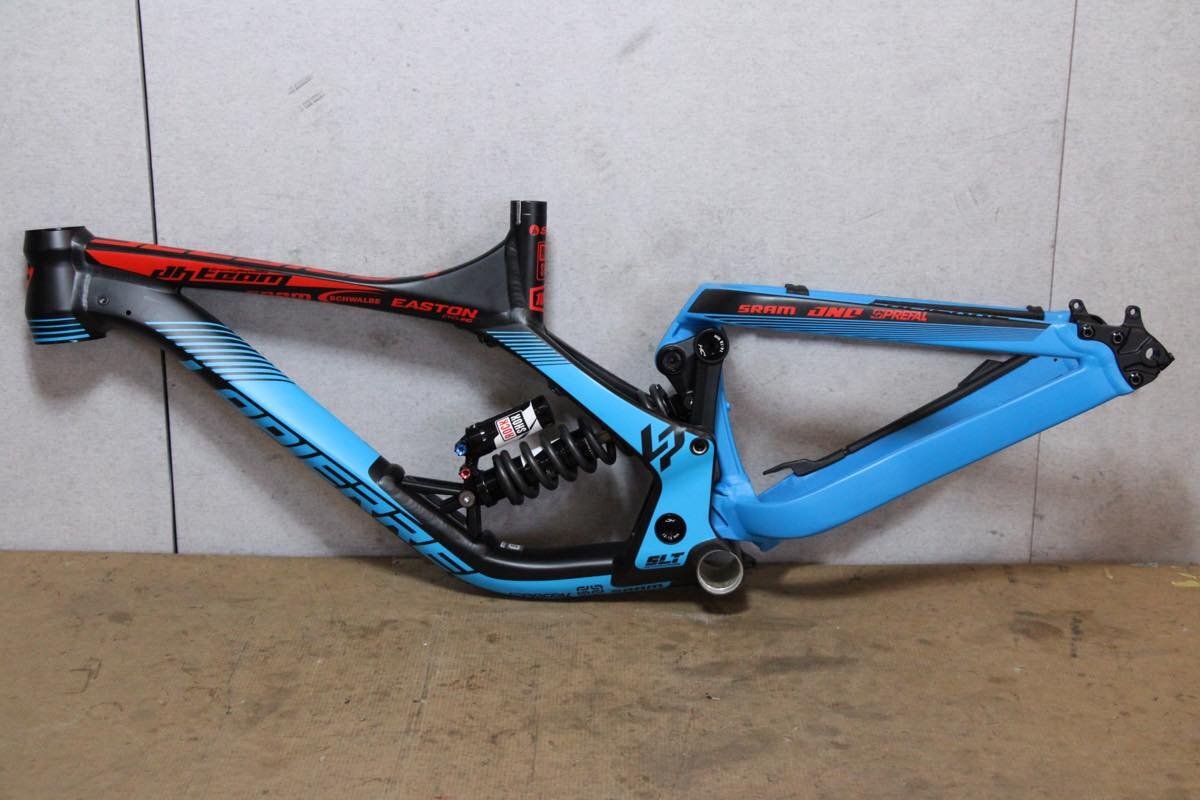 □Lapierre ラピエール DH TEAM 650B 27.5inch アルミ MTBフレーム 2016年 Sサイズ 新品同様の画像3