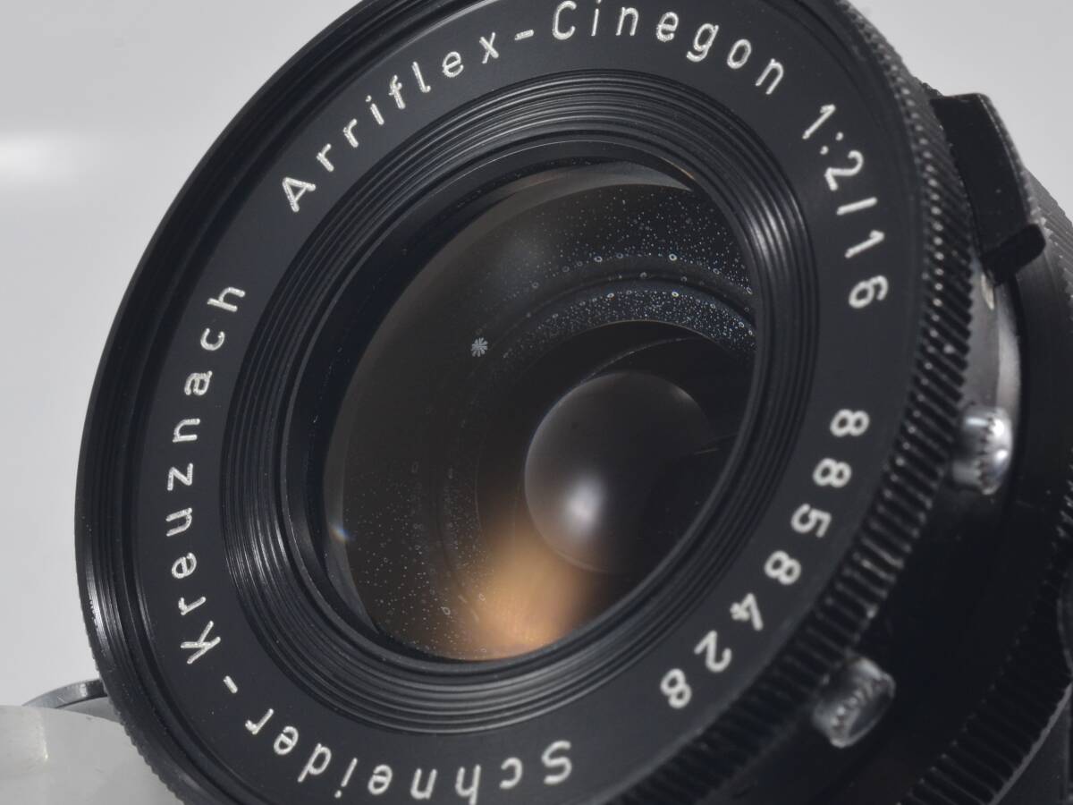 [訳あり品] Schneider (シュナイダー) Arriflex Cinegon 16mm F2 アリフレックス シネゴン シネレンズ (52281)_画像8