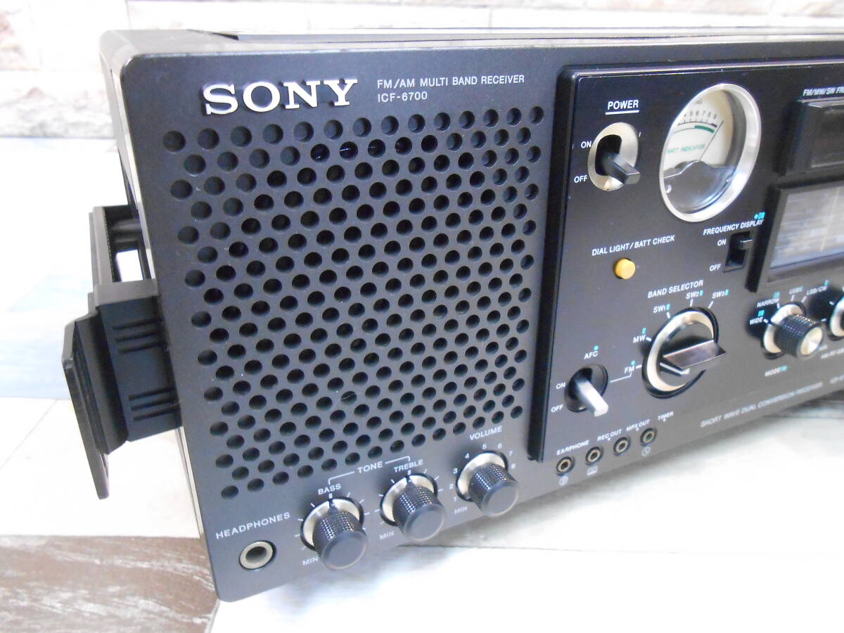 SONY マルチバンドレシーバー ICF-6700 ジャンク|一般 SONY マルチバンドレシーバー ICF-6700 ジャンク|一般
