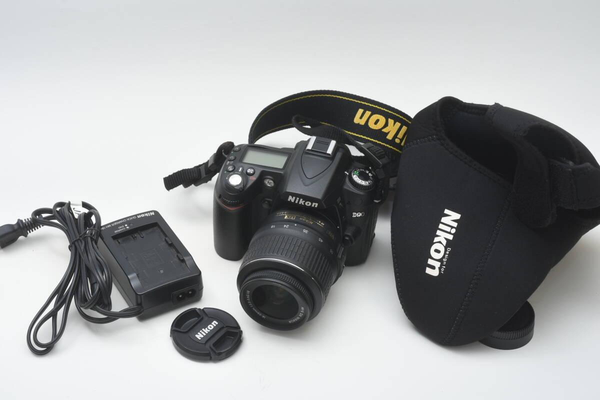 Nikon D90 18-55mm 3.5-5.6G DX VR AF-S＊120 美品_画像1