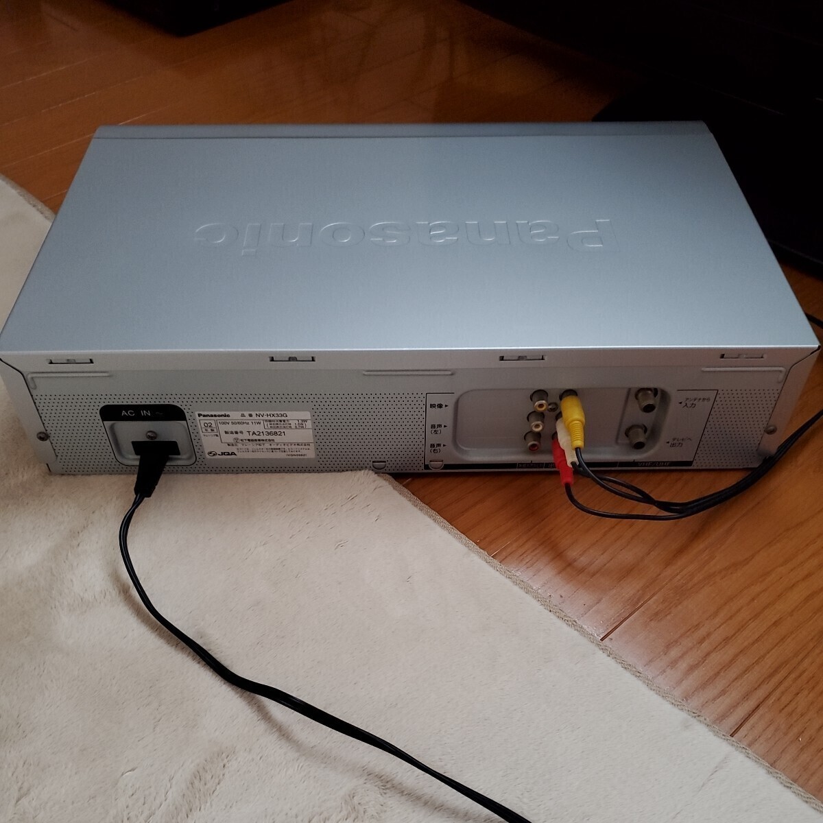 パナソニック VHS ビデオデッキ NV-HX33G _画像6