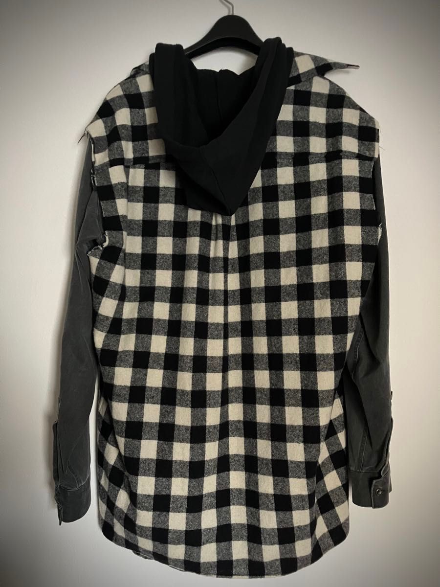初期 raf simons ラフシモンズ 2004 AW ニット WAVE シャツ 初期 raf simons ラフシモンズ 2004 AW ニット WAVE シャツ