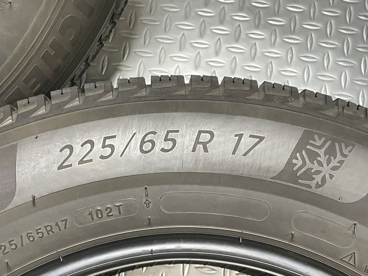 【中古】スタッドレスタイヤ ミシュラン X-アイス3+ 225/65R17 MICHELIN X-ICE 3+ (23040233)$_画像4