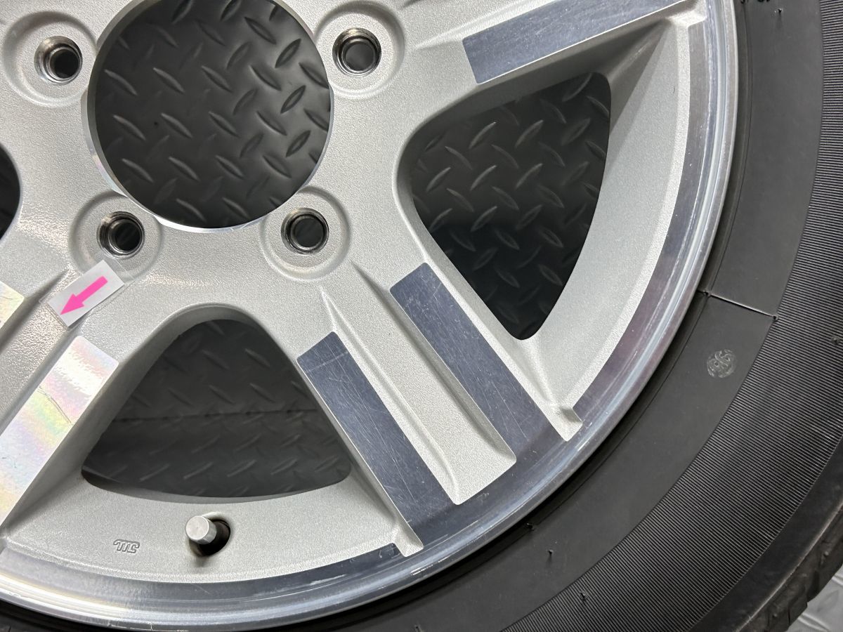 【中古1本】JB23W ジムニー 純正16x5.5JJ+22 5穴139.7 ブリヂストン デューラー H/T 175/80R16 BRIDGESTONE DUELER H/T (24010052)_画像3