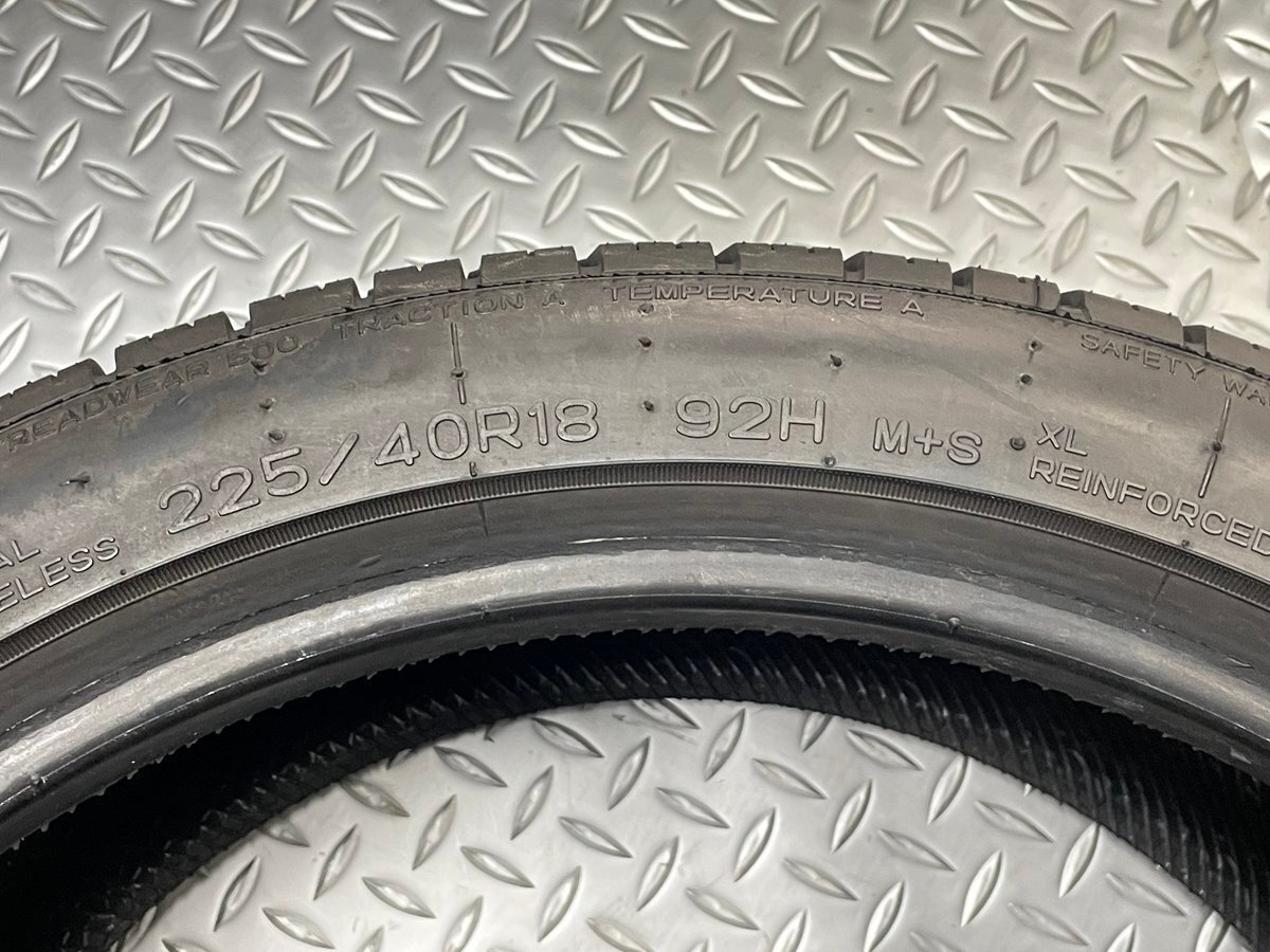 【中古2本】ナンカン スポーツ NEX NS-25 NANKANG SPORT NEX NS-25 225/40R18 (22090142)$_画像5