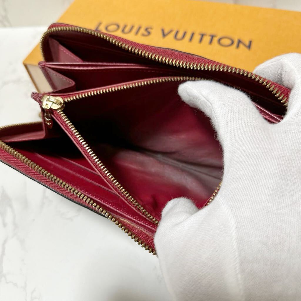 LOUIS VUITTON ラウンドファスナー長財布 _画像5