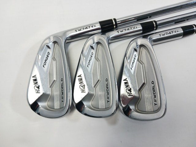 入間■【中古】 ホンマ HONMA ツアーワールドTW747Vx 6本(5-10) MODUS3 T WORLD S 24[1566]の画像7