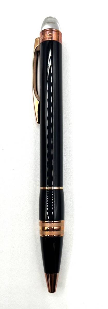 【MONTBLANC】 モンブラン ボールペン スターウォーカー レッドゴールド レジン ボールペン 外箱あり 中古品 3432 _画像4