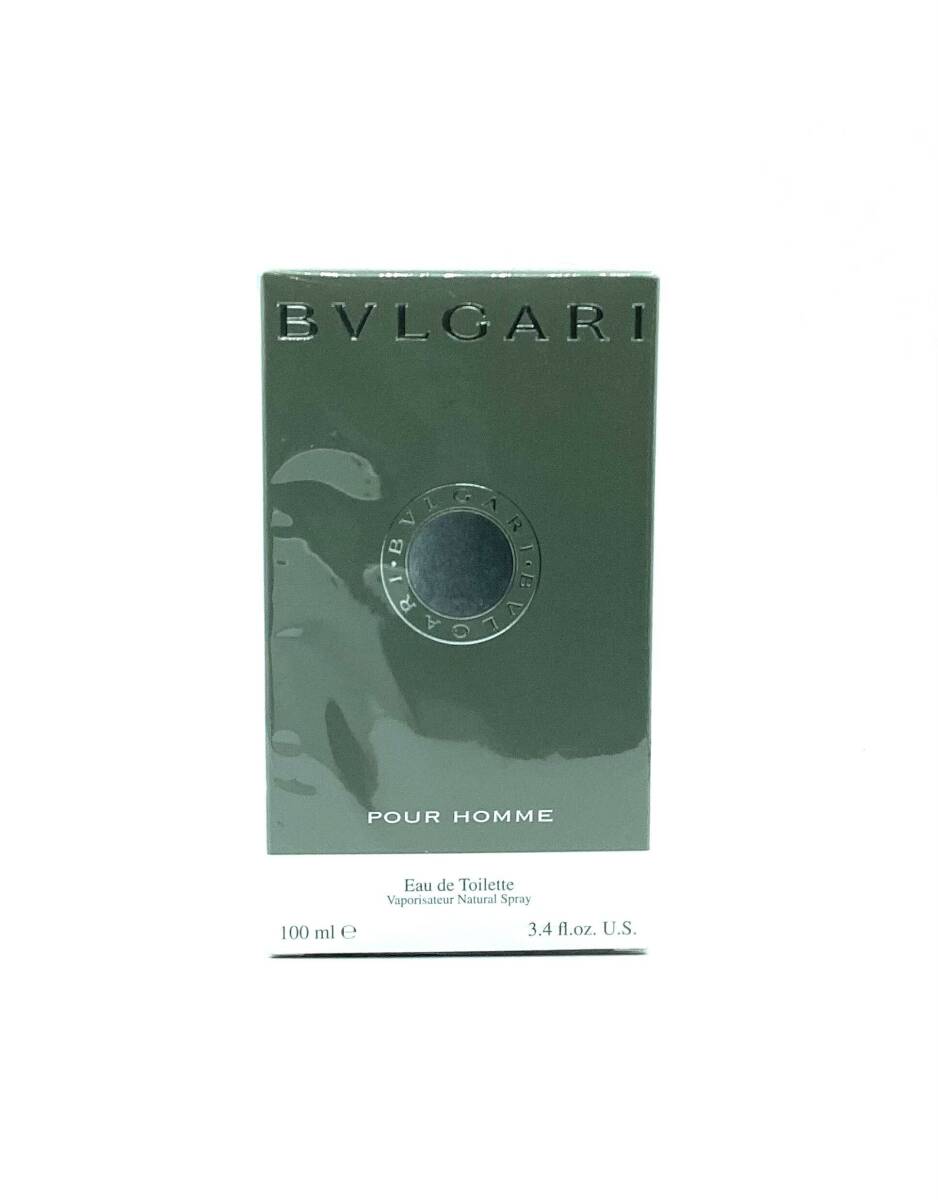 【ブルガリ】BVLGARI ブルガリ プールオム オードトワレ 香水 POUR HOMME 100ｍl 未開封【3431】_画像1