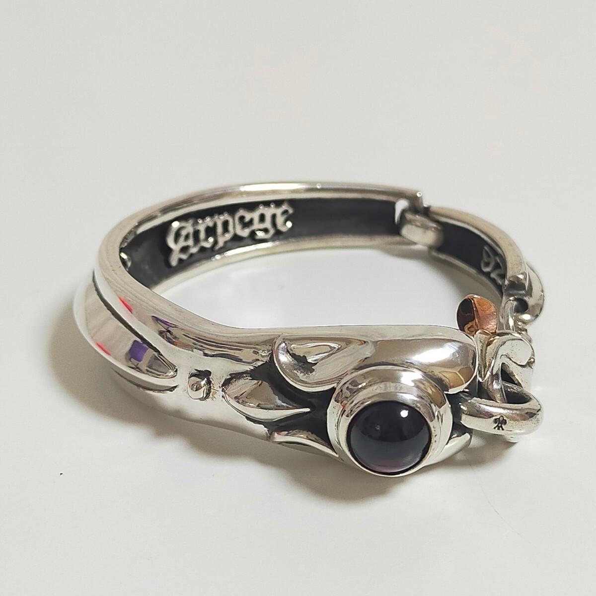 ARPEGE アルページュ 希少モデル 重厚 ブレスレット 極太 84g ARPEGE アルページュ 希少モデル 重厚 ブレスレット 極太 84g