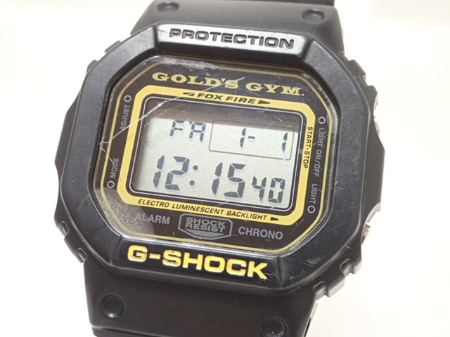 30113[T]CASIOカシオ/G-SHOCK/DW-5600VT/ゴールドジム/コラボモデル/スクエア/デジタルウォッチ/腕時計_画像2