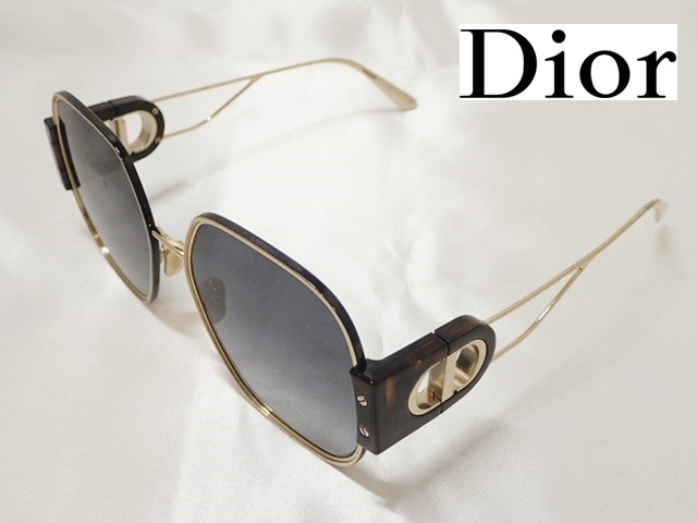 3243[T] стандартный товар!DIOR Dior * солнцезащитные очки 30MONTAIGNE большой размер присутствие иметь!