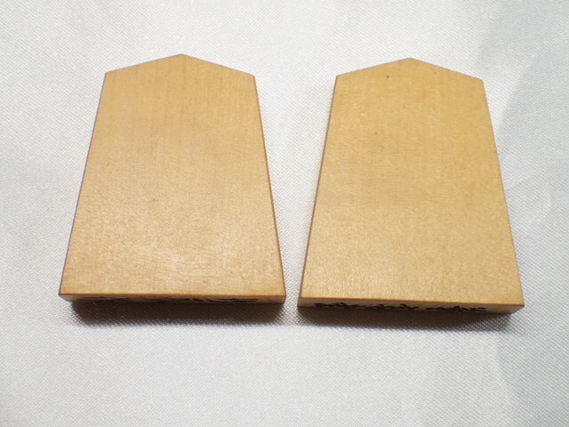 3262[T] top class!. on shogi piece! [.. paper / bamboo manner work ] / over ..2 sheets / tree box attaching * addition image equipped 