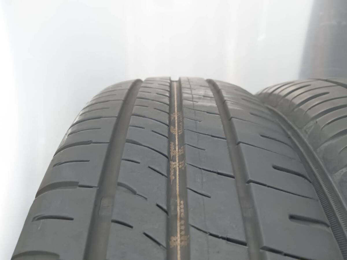 ★7-8分山★22年製★ ダンロップENASAVE EC204 165/65R13　ダイハツ純正ホイール 13×4.5J +45 4H-100 4本セット　E372_画像10