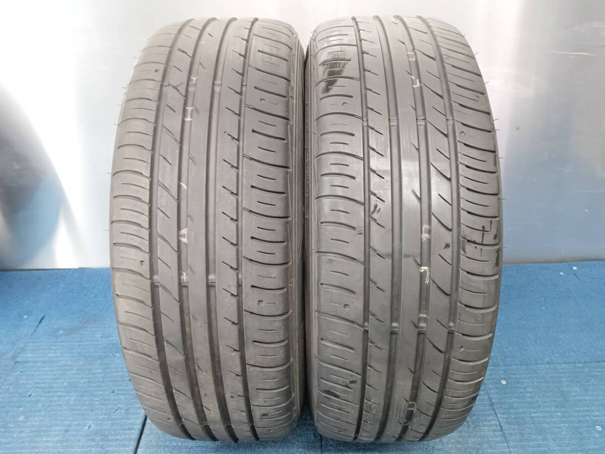 ★7-8分山★21年製★ ファルケンZIEX ZE914 195/55R16 BMW MINI純正ホイール 16×6.5J +48 4H-100 4本セット E470の画像9