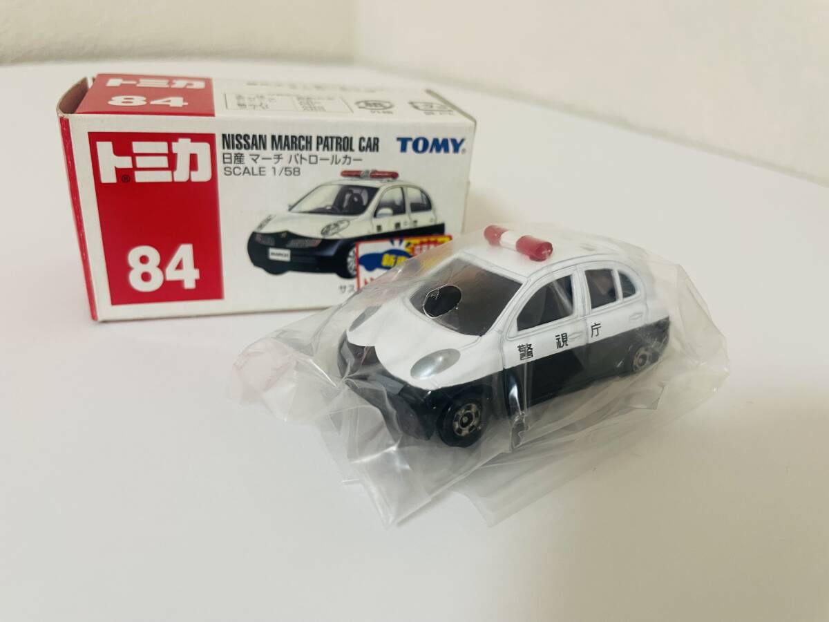 TOMY トミカ 日産マーチ パトロールカー Scale 1/58_画像3