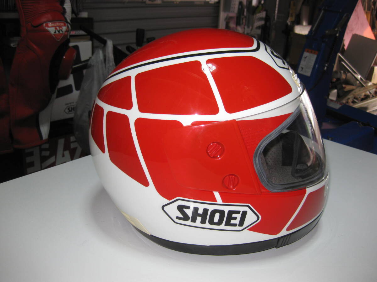 送料着払い　SHOEI　ケビンマギー　美品　当時物　Mサイズ　鈴鹿８耐優勝_画像2