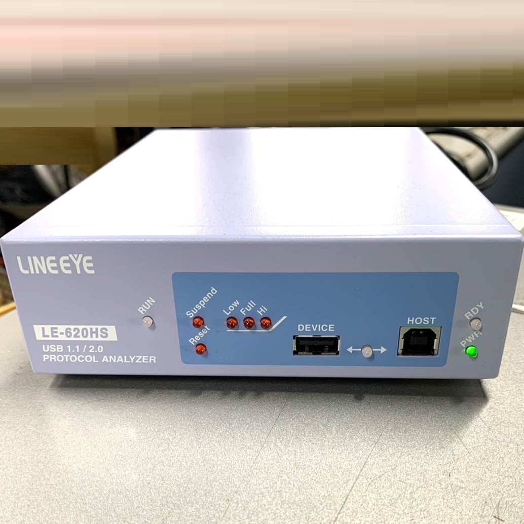 YC19) LINE EYE ラインアイ LE-620HS USB2.0バス プロトコルアナライザ_画像4