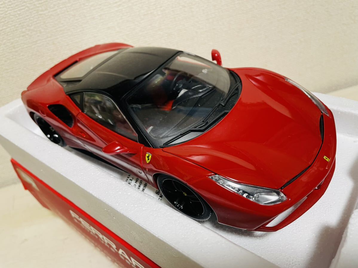 1/18 ブラーゴ フェラーリ 488GTB red&black burago Ferrari_画像5