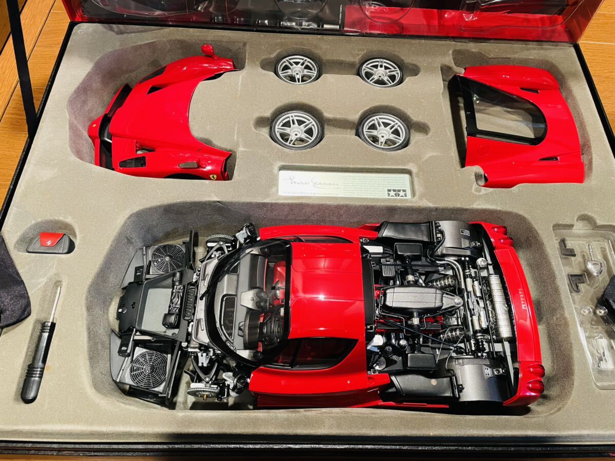 1/12 タミヤ Ferrari ENZO フェラーリ エンツォred セミアッセンブルキット タミヤ コレクターズクラブNo.5 TAMIYA_画像2