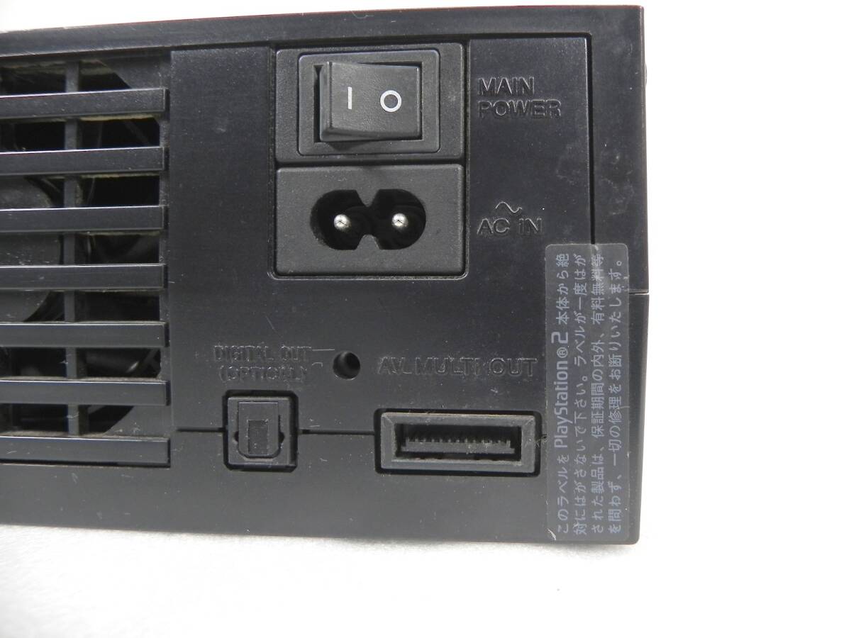 [R563]SONY/ソニー PS2 本体 SCPH-39000 コントローラー付_画像6