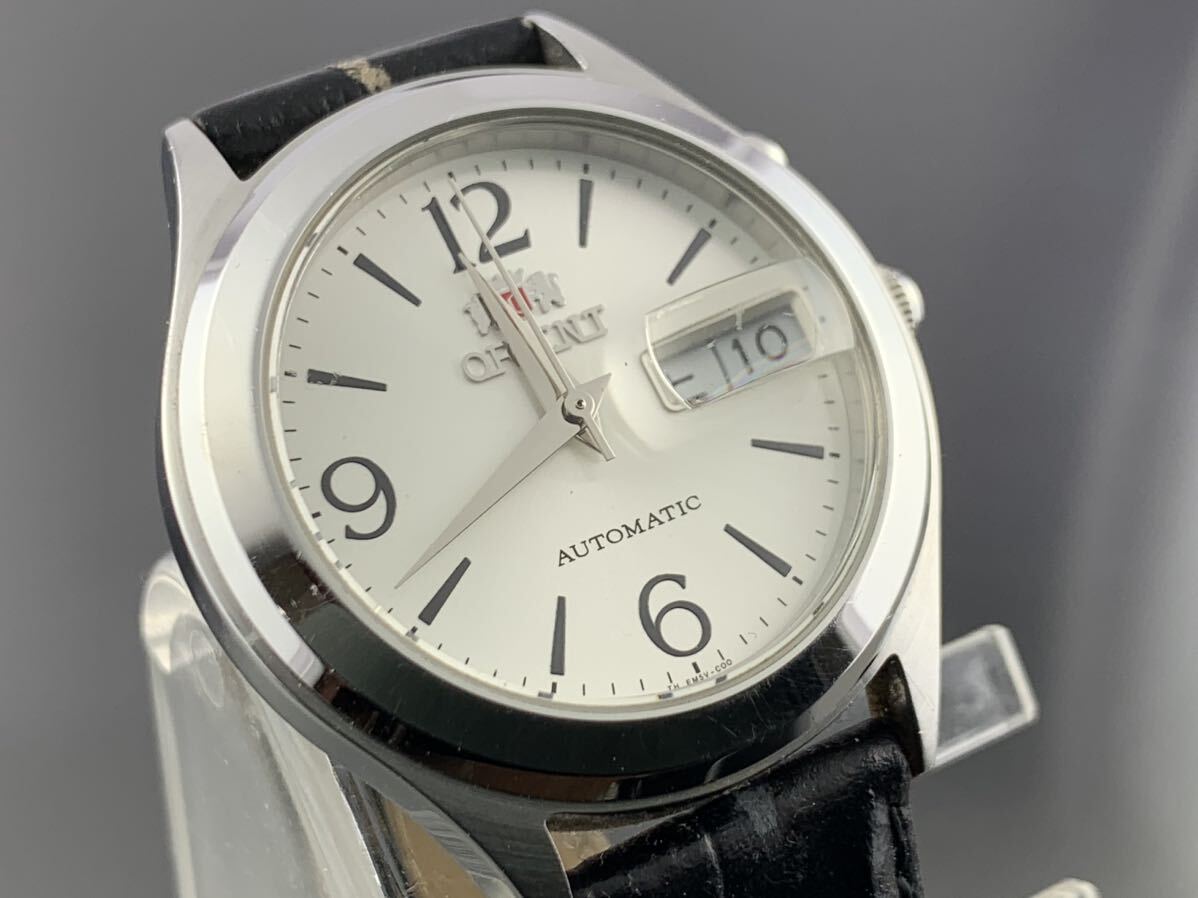 [A1292]1円～☆メンズ腕時計 AUTOMATIC オリエント ORIENT EM5V-C3 動作品の画像2