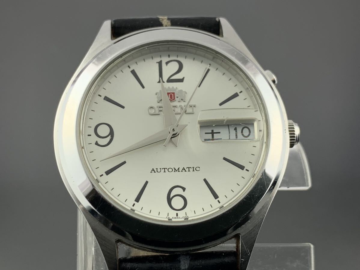 [A1292]1円～☆メンズ腕時計 AUTOMATIC オリエント ORIENT EM5V-C3 動作品の画像3