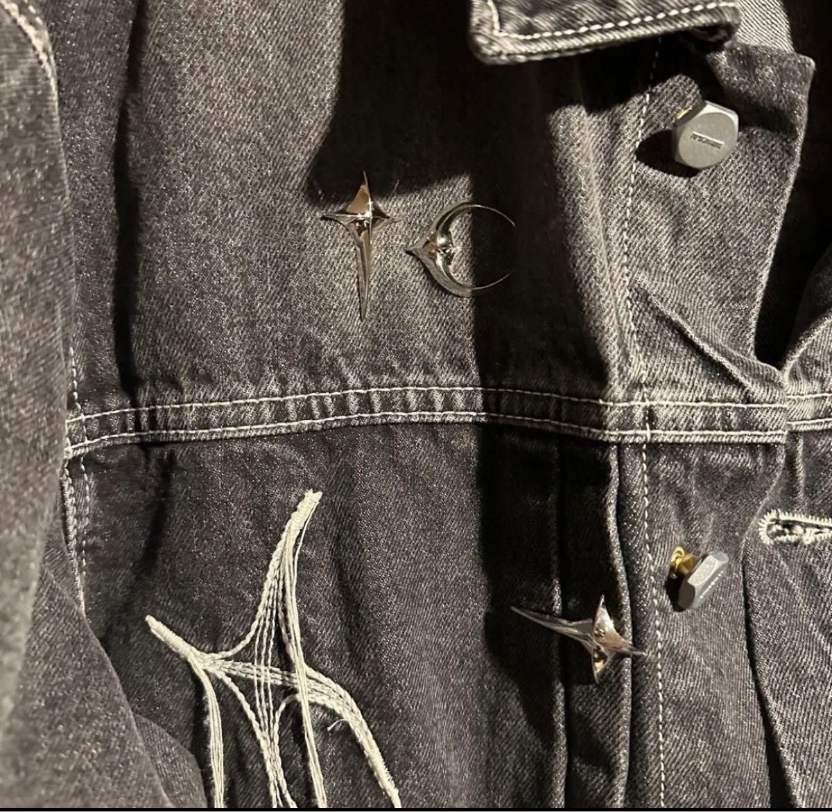 THUG CLUB Tribal Tree Denim Jacket|Yahoo!フリマ(旧PayPay THUG CLUB Tribal Tree Denim Jacket|Yahoo!フリマ(旧PayPay