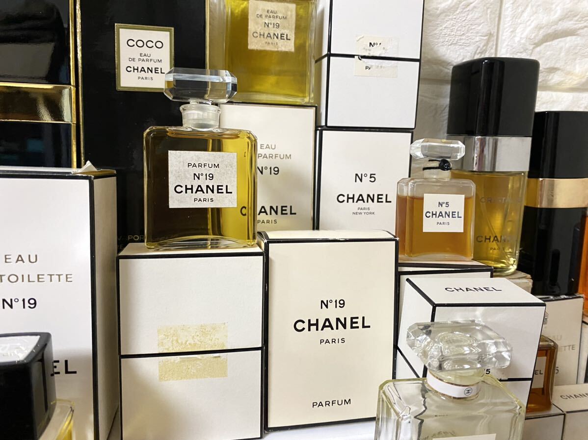 1スタ CHANEL シャネル 香水まとめ　全て箱入りです　No.5◇No.19◇クリスタル◇COCO◇フルールドゥシャネル◇パルファム◇トワレ◇コロン_画像3