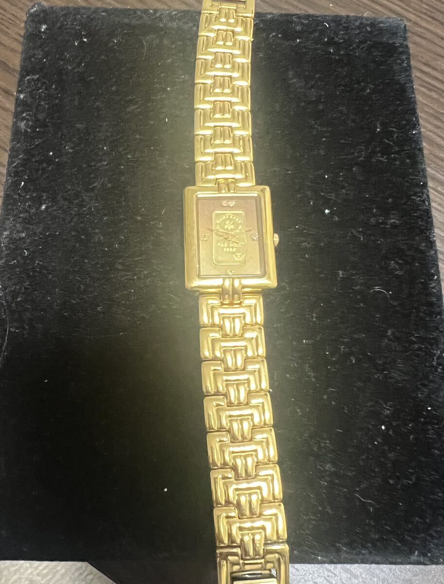 インゴット24K 1g 腕時計 GOLD ゴールド _画像1