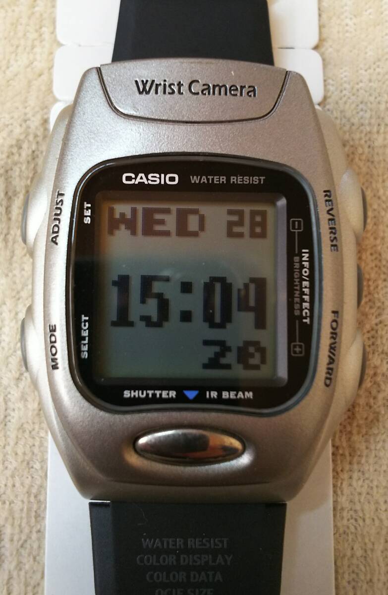 CASIO WQV-2 リストカメラ カメラ付き腕時計】|Yahoo!フリマ CASIO WQV-2 リストカメラ カメラ付き腕時計】|Yahoo!フリマ