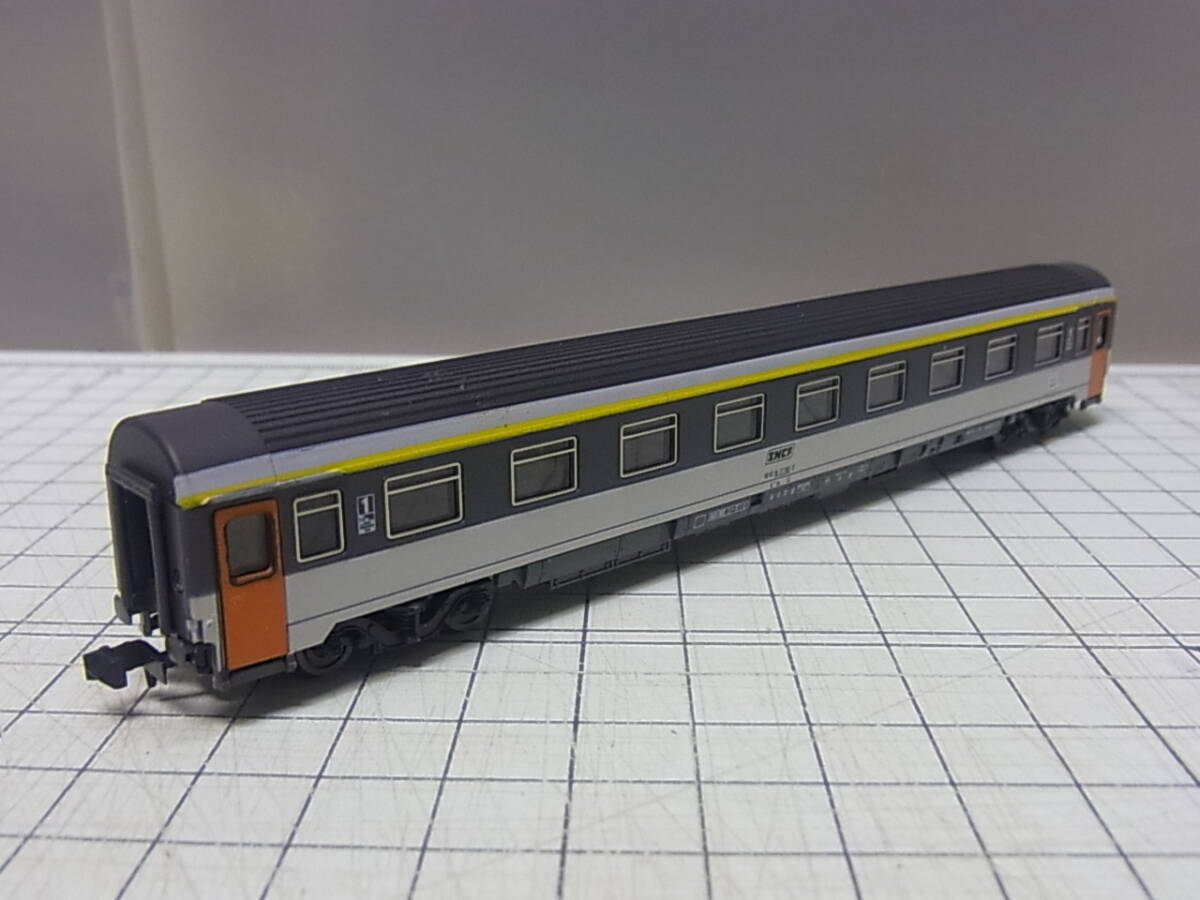 [ present condition goods * roof . large coating blur etc. ]ROCO N gauge 24222 SNCF passenger car *1 etc. car ( France )