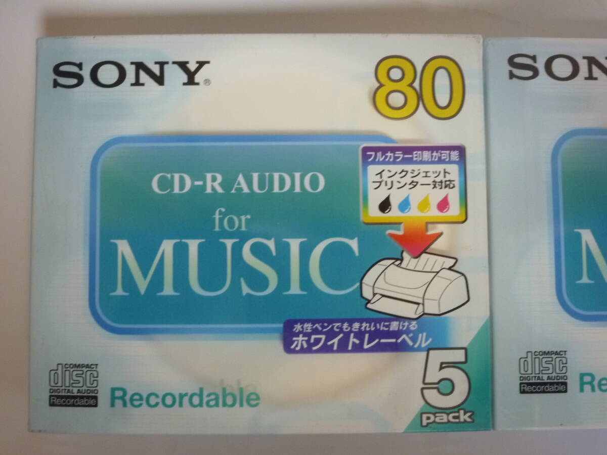 SONY CD-R (８０分）５ｐack×２個＝１０枚_画像3