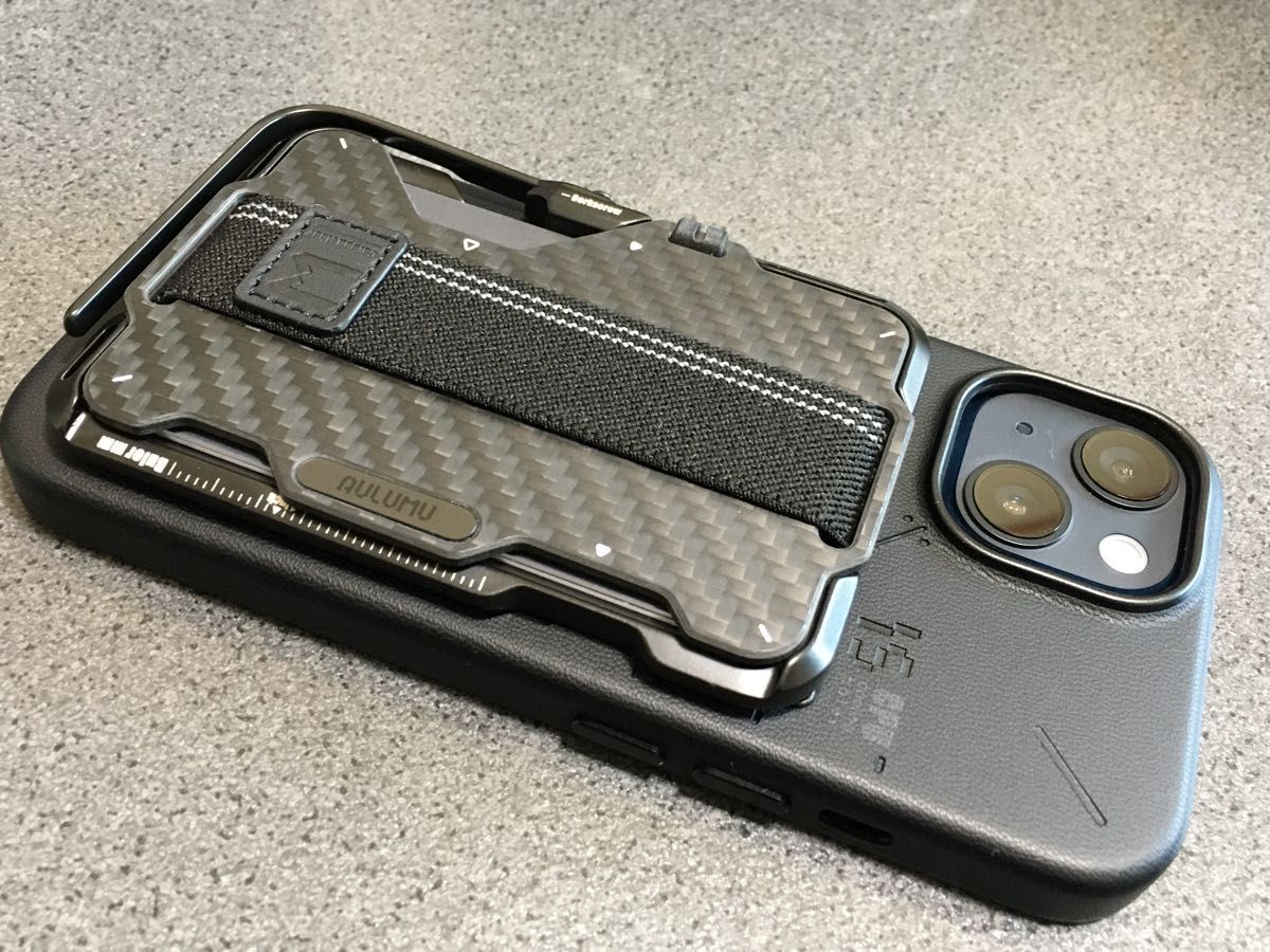 Aulumu G03 カーボンファイバーカードケース - MagSafe機能 Aulumu G03 カーボンファイバーカードケース - MagSafe機能