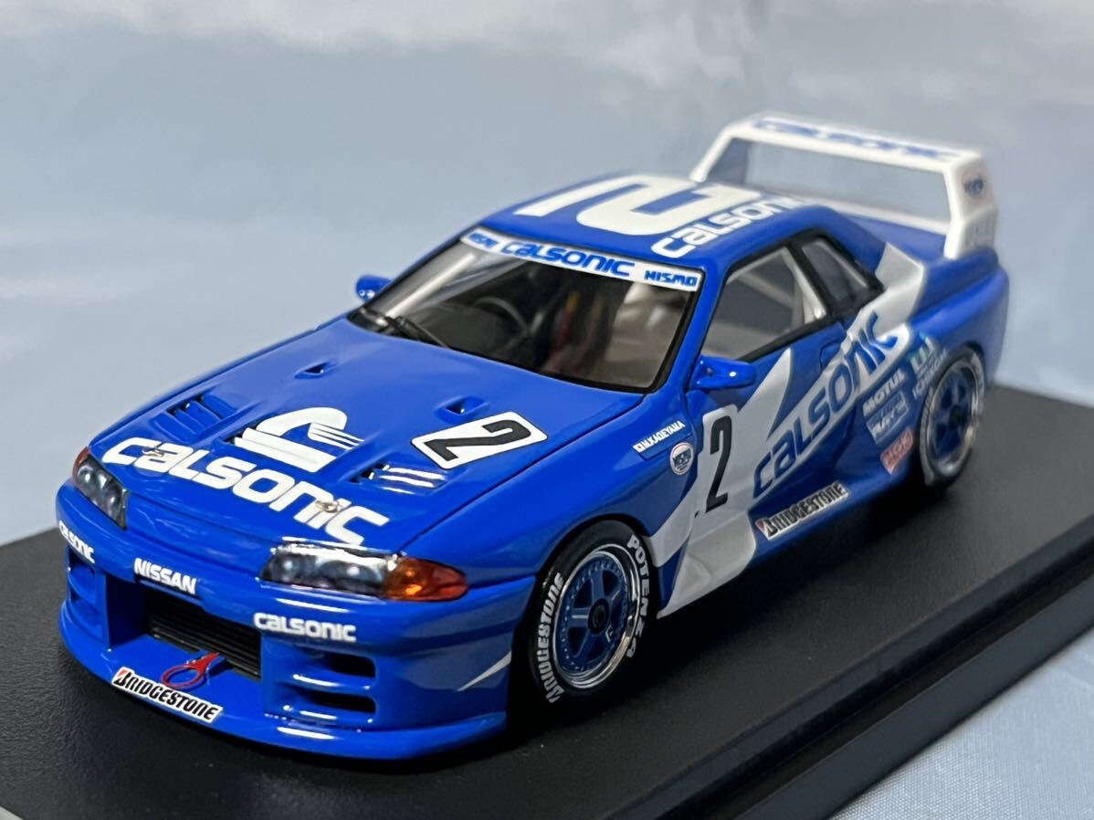 hpi рейсинг производства Calsonic Skyline R32 GT-R 1993 год Fuji 1/43