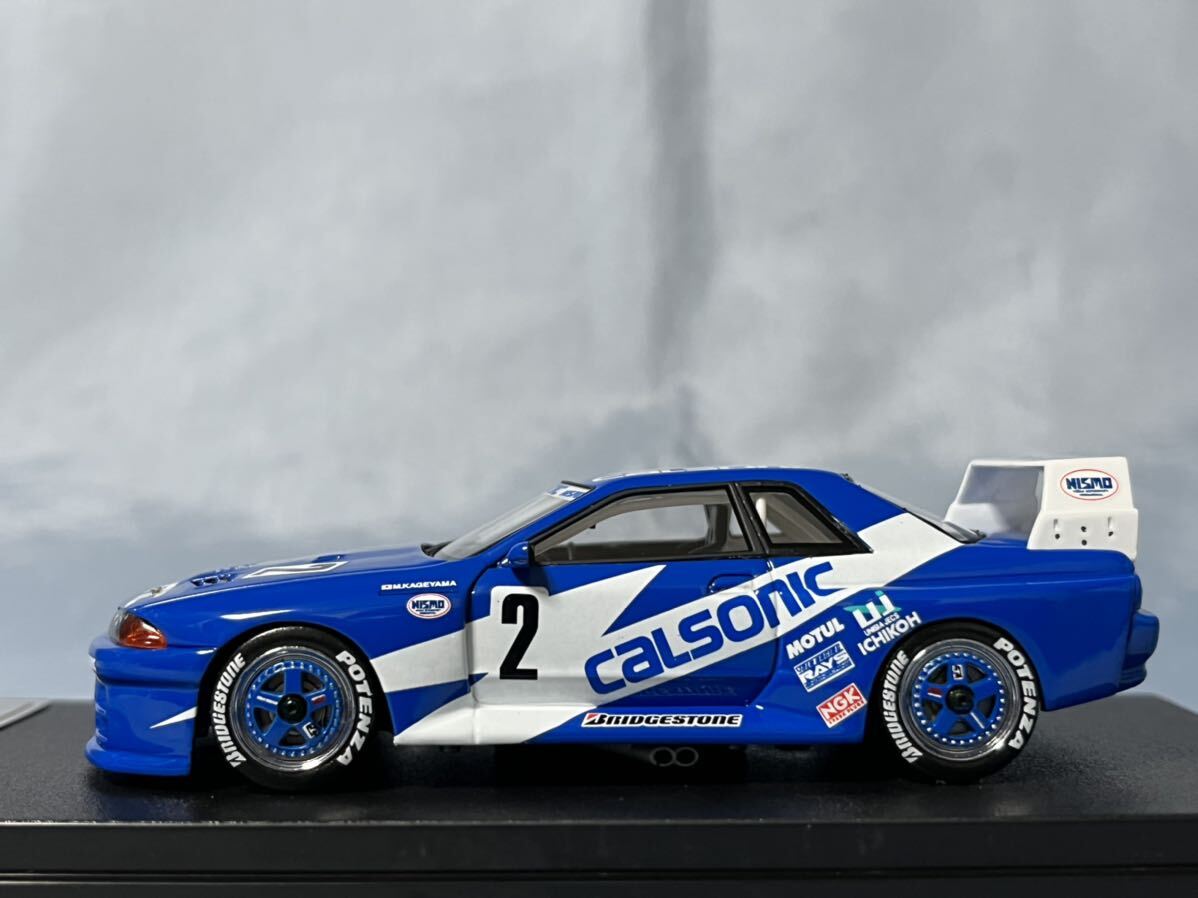 hpi рейсинг производства Calsonic Skyline R32 GT-R 1993 год Fuji 1/43