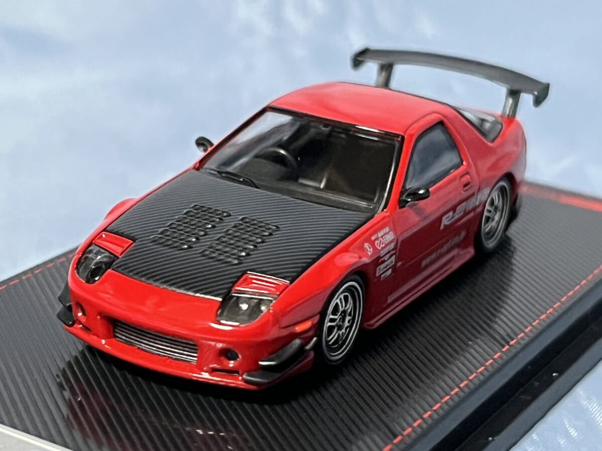 IG(イグニッションモデル)製  マツダ サバンナ RX-7 FC3S RE雨宮    1/64の画像1