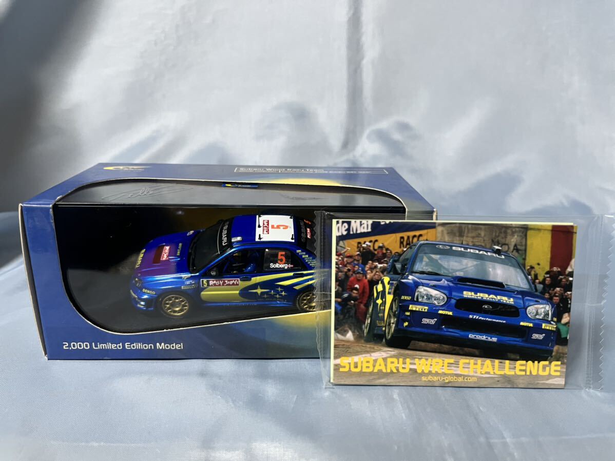 スバル特注　　インプレッサ　2005年　WRC ジャパン　　　1/43_画像9