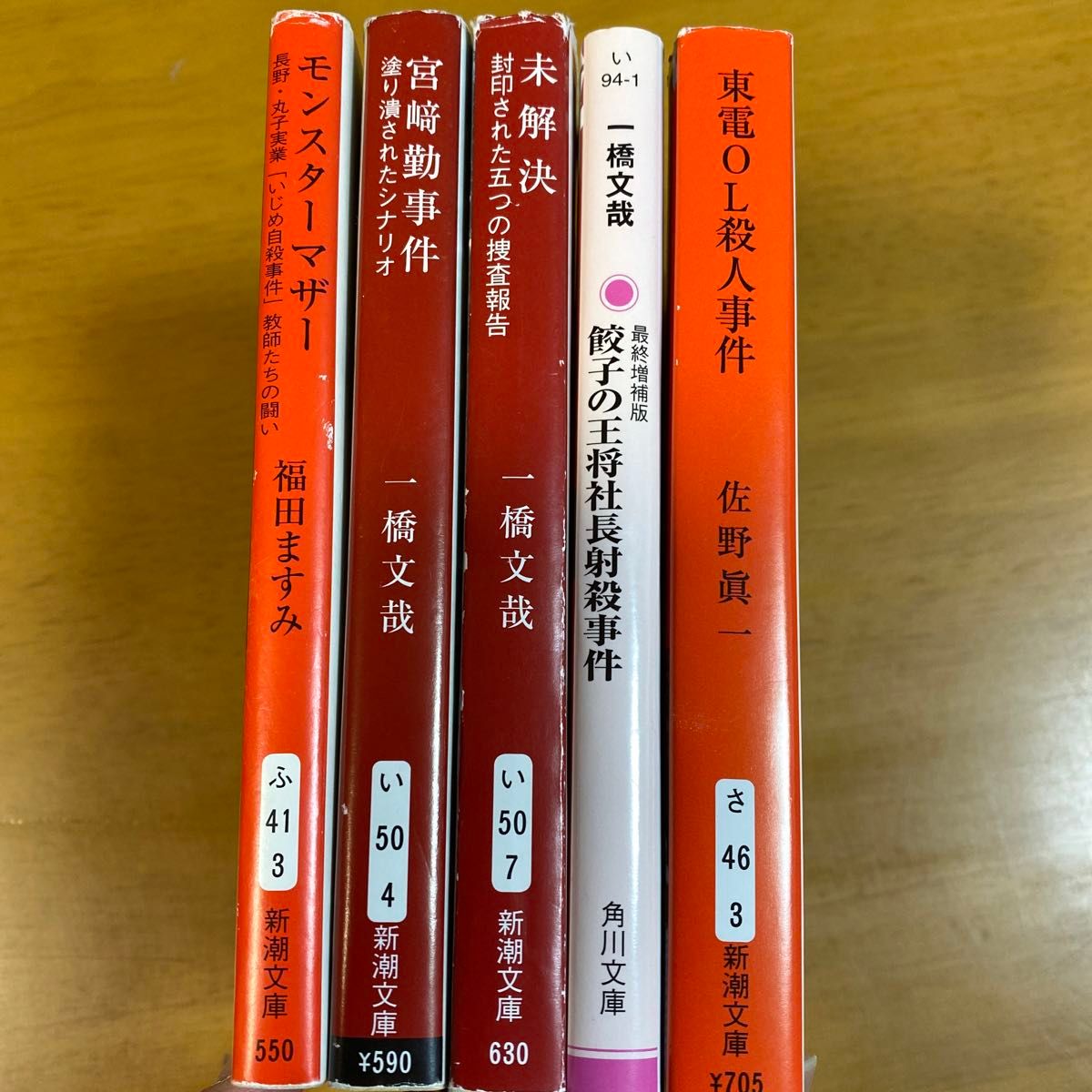 東電ＯＬ殺人事件 （新潮文庫） 佐野真一／著　ほか5冊セット