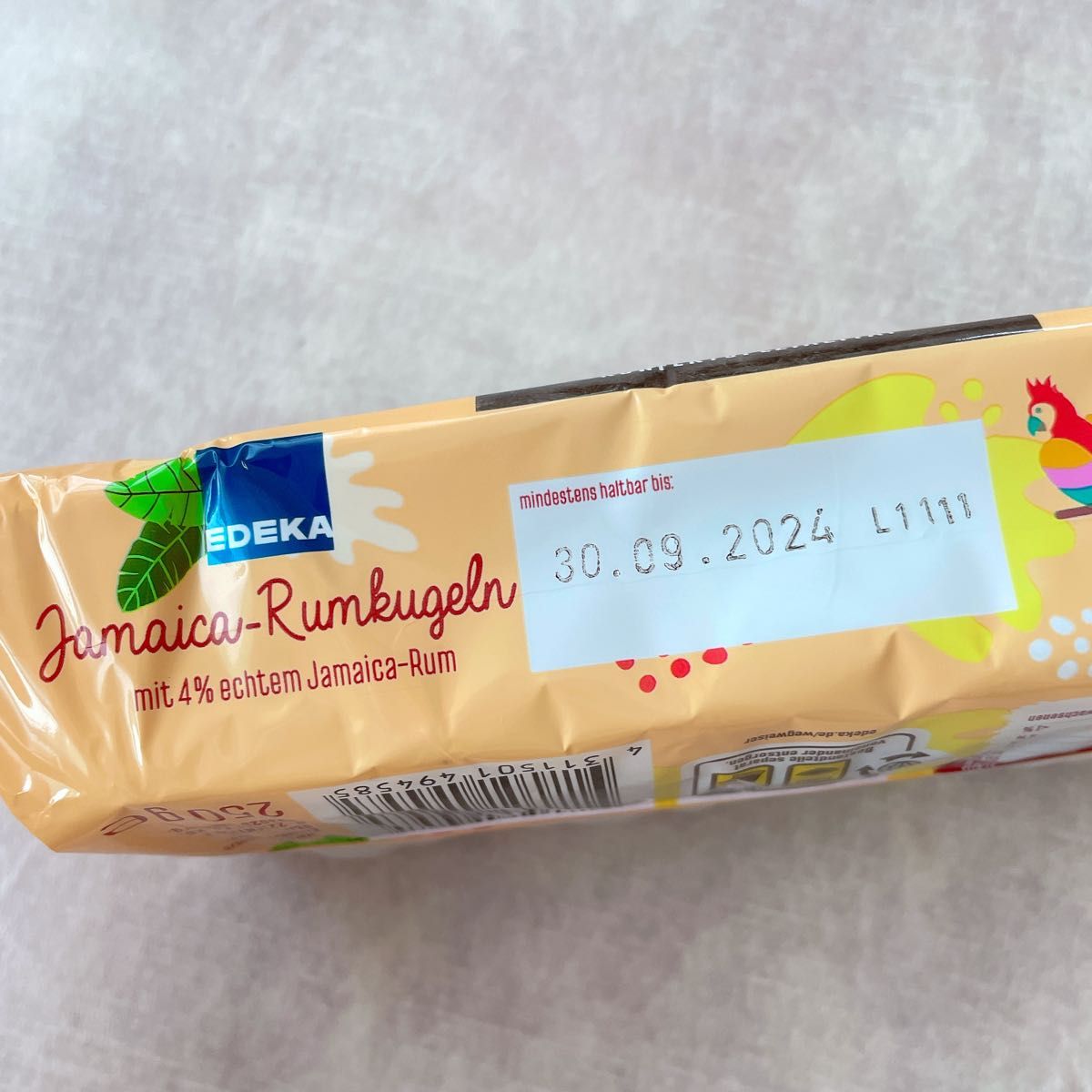 EDEKA【日本未販売】Jamaica Rumkugeln 250g ジャマイカラム　ドイツチョコレート