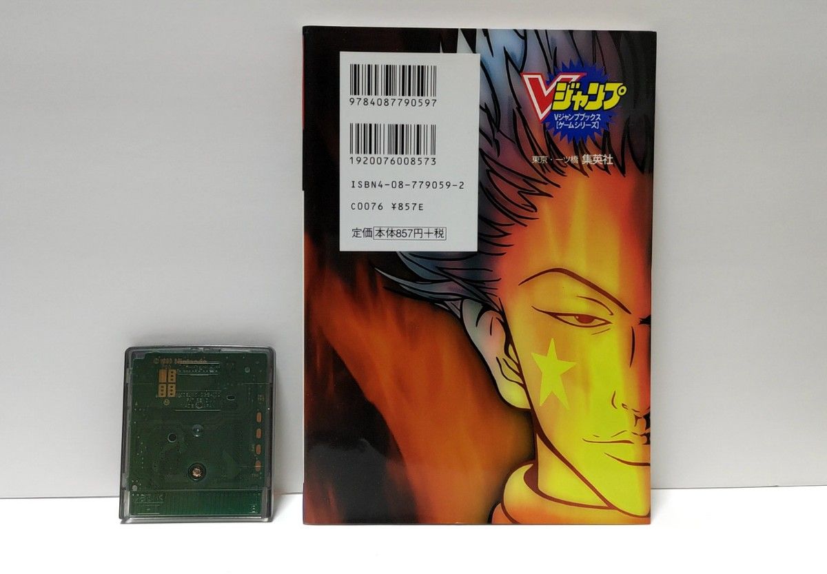 ゲームボーイカラー HUNTER×HUNTER ハンターの系譜 ソフト 攻略本セット