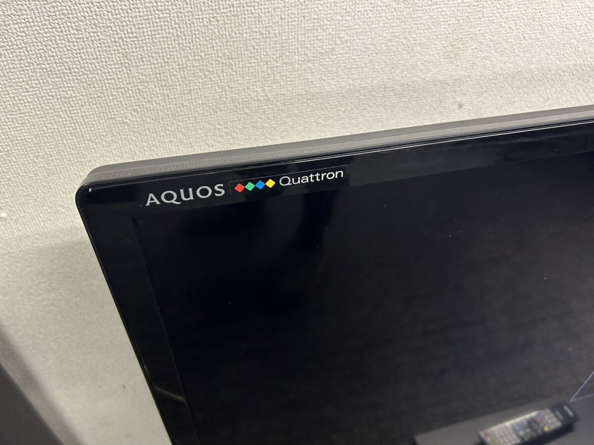 引き取り限定　A3　SHARP　シャープ　LC-60G7　液晶カラーテレビ　2013年製　60V型　AQUOS　アクオス　通電確認済み　リモコン付　現状品_画像4