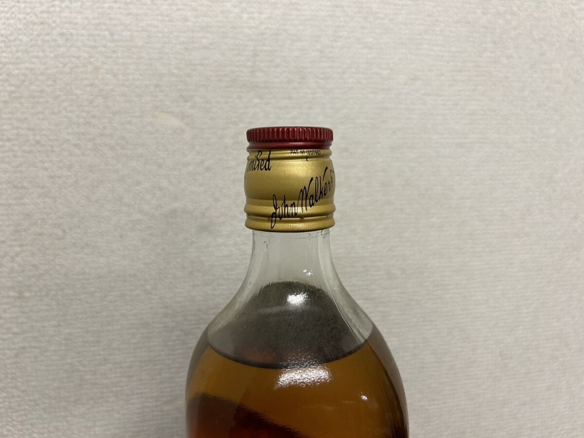 未開栓　A3　Johnnie Walker　ジョニーウォーカー　RED LABEL　Old Scotch Whisky　オールドスコッチウイスキー　760ml　43％　現状品_画像3