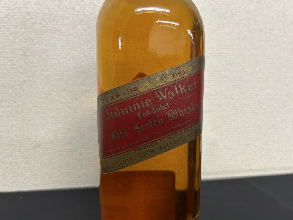 未開栓　A3　Johnnie Walker　ジョニーウォーカー　RED LABEL　Old Scotch Whisky　オールドスコッチウイスキー　760ml　43％　現状品_画像2