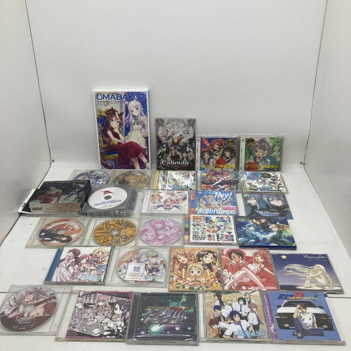 【1円～】美少女系 アニメソング CD など まとめ売り ウマ娘 SAO デートアライブ D4DJ マクロス Se・きらら アニソン【中古品】_画像1