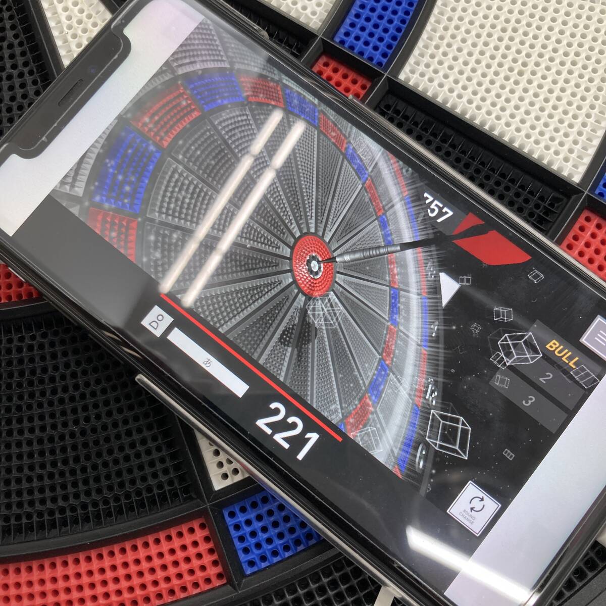 【1円～】DARTSLIVE Home DLH-0000 ダーツライブホーム ダーツ 家庭用 Bluetooth対応【中古品】_画像9