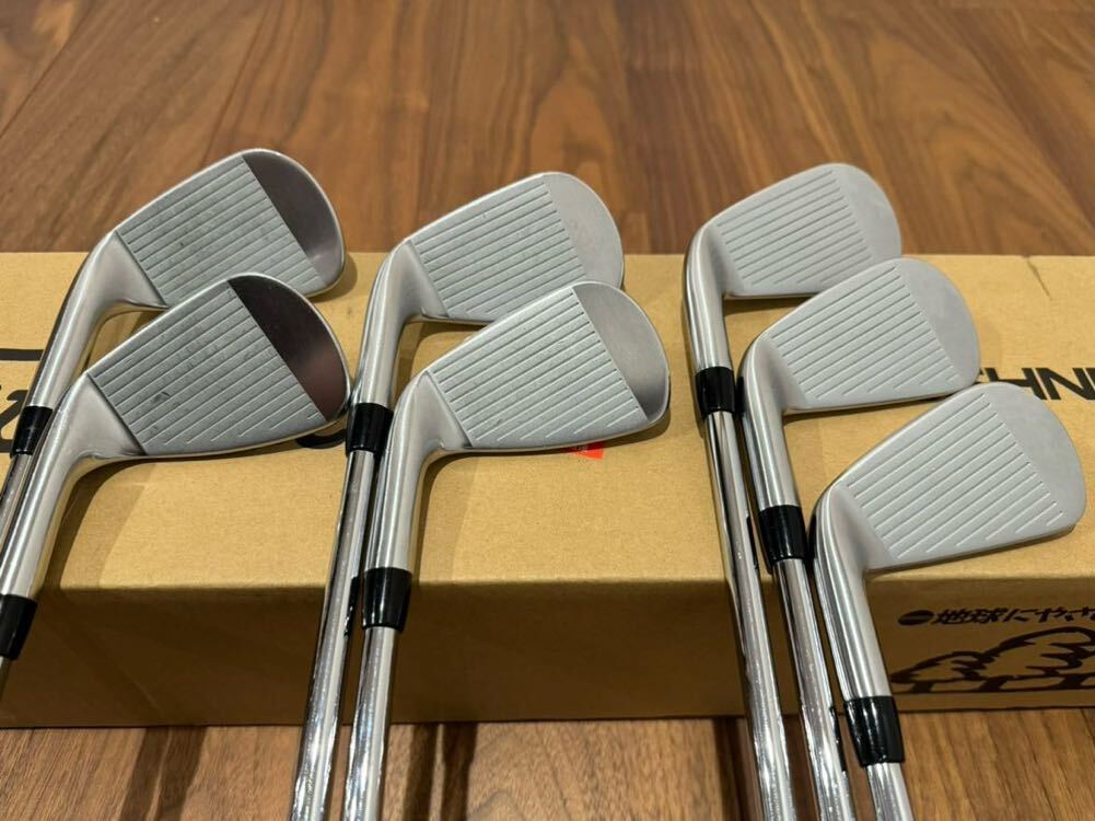 タイトリスト Titleist T150 2023アイアンセット　5～PW＋GW（48°）7本 N.S.PRO モーダス3 TOUR 105 (S)スチール　中古 _画像2