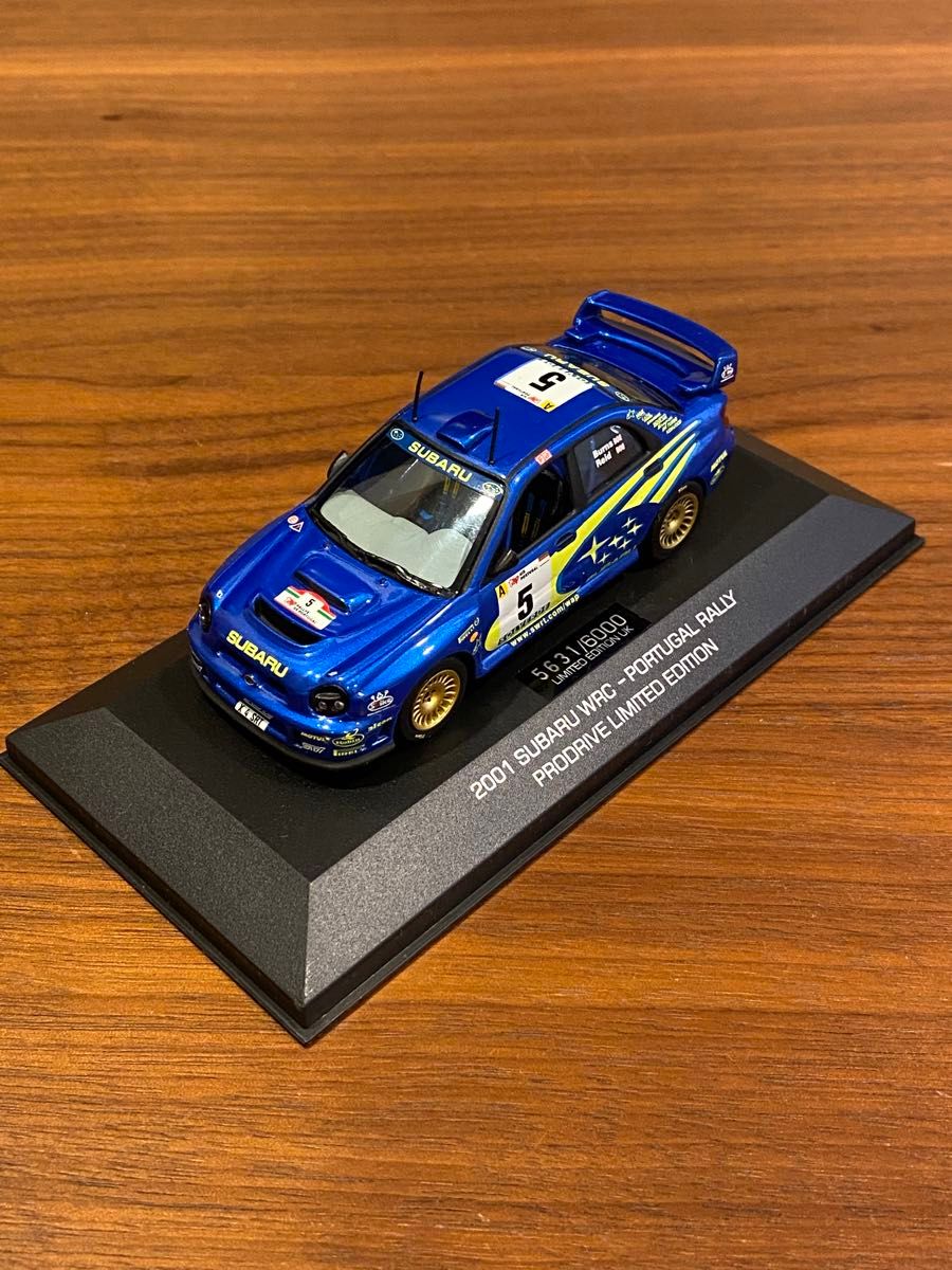 ミニカー　スバルインプレッサWRC(限定品)